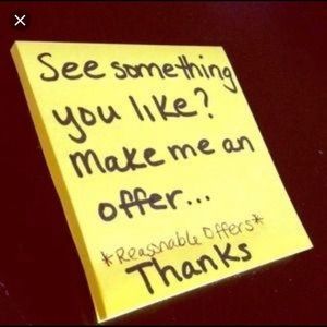 Love bundling deals! Make offers!